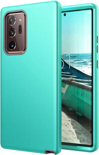 Miniatura 9 de WeLoveCase Galaxy Note 20 Ultra Clear 3 en 1 Carcasa Completa de Cuerpo Entero Resistente a Prueba de Golpes con Parachoques de TPU, 6.9 pulgadas