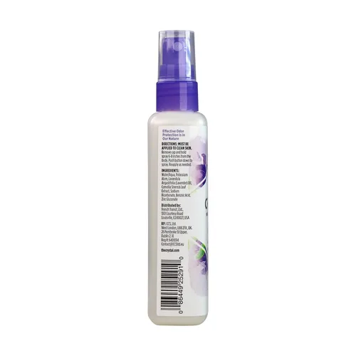 Miniatura 5 de CRYSTAL™ - Desodorante mineral en aerosol, desodorante corporal con protección contra olores las 24 horas, spray de lavanda y té blanco, no mancha