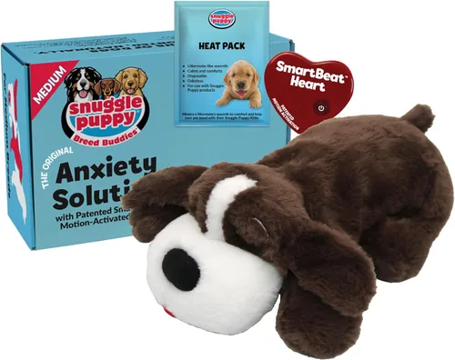Miniatura 16 de Juguetes Edición Especial Snuggle Puppy - Latidos de Cachorro para Perros - Alivio de la Ansiedad y Ayuda para Mascotas - Juguetes Cómodos