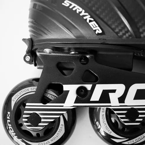 Miniatura 6 de TronX Stryker patines en línea ajustables de hockey para adultos, intermedios, jóvenes y niños