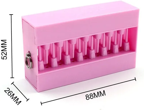 Miniatura 8 de CUESOUL Punta de dardo suave TOUCH-Point con estuche de dardos TOUCH Herramienta para reemplazo de punta de dardos y quitar la punta de dardos Rosado