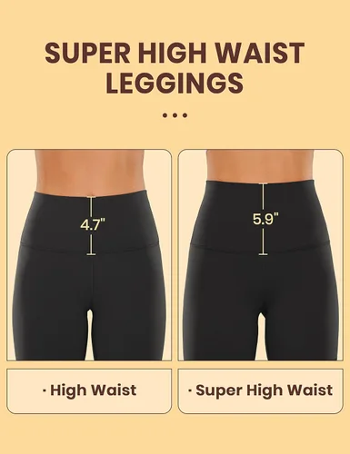 Miniatura 5 de CRZ YOGA Butterluxe Super High Waist Biker Shorts 6"- Yoga Workout Womens Buttery Soft Over Belly