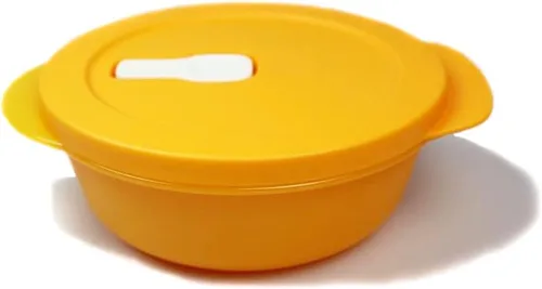 Tupperware CrystalWave - Microondas Pop Plus Fix (20.3 fl oz), color naranja