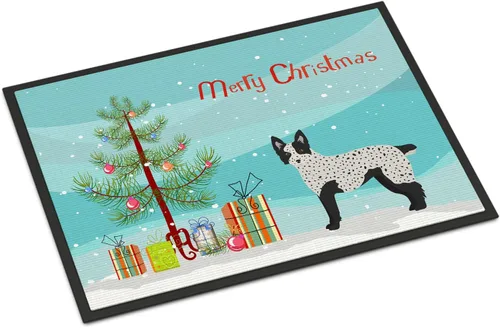 Miniatura 68 de Caroline's Treasures CK3799MAT Akita Shepherd - Tapete de árbol de Navidad de 18 x 27 pulgadas, tapete para puerta delantera, interior y exterior