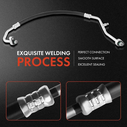 Miniatura 5 de A-Premium - Conjunto de manguera de línea de descarga A/C compatible con Dodge Para Ram 1500 2011 y Dodge Ram 1500 2009-2010, 3.7L, alta presión