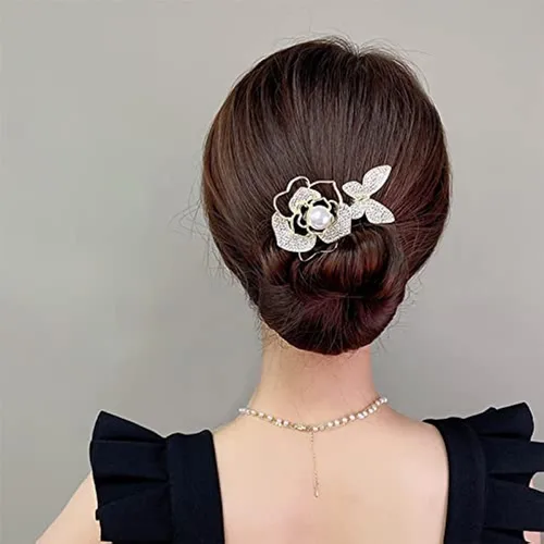 Miniatura 14 de Ins Style - Rizador de pelo elegante y perezoso, accesorios para el cabello, accesorios de cabello de moño giratorio, clips de trenzado de cabello j