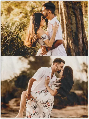 Miniatura 13 de Manta personalizada con fotos, texto, mantas personalizadas para adultos y niños, manta personalizada con imágenes para amor, boda, cumpleaños, Foto