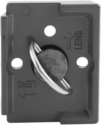 Miniatura 6 de Tbest Manfrotto - Placa de liberación rápida, soporte para cámara, orificio para tornillo de 1/4, compatible con cámara, trípode