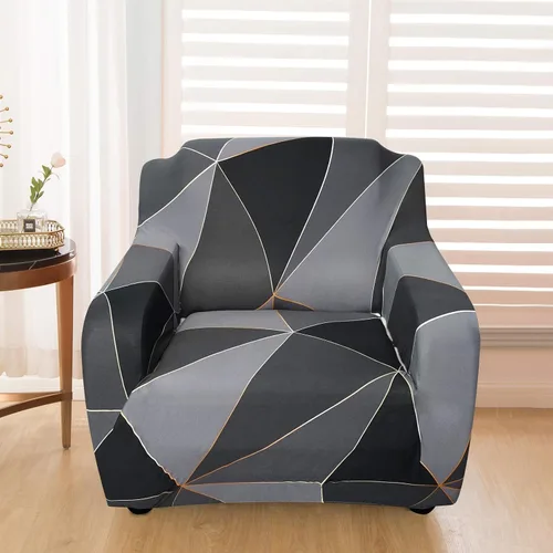 Miniatura 2 de MIFXIN Funda elástica para sofá, 1 pieza, funda elástica para sillón de 1 plaza, protector de muebles, funda elástica lavable para sala de estar