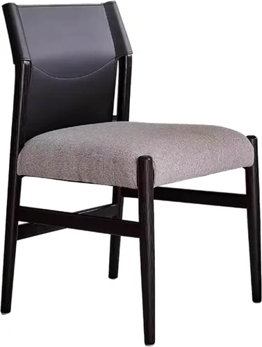 Miniatura 10 de Dining Chairs with backrest, Upholstered Kitchen Chair, Vintage Country Dining Chairs Set Wood Kitchen Chair, Armrests Optional(with armrests,4PCS)