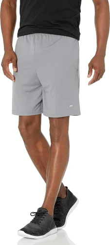 Tienda Essentials Pantalones cortos de corte holgado Performance Tech para hombre (disponibles en tallas grandes y altas), paquete de 2