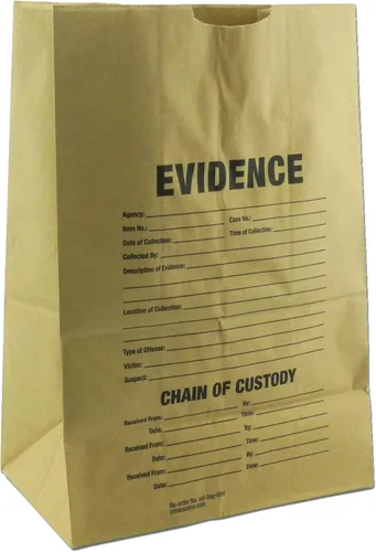 Miniatura 2 de Bolsas de evidencia, paquete de muestra de papel y plástico (12 bolsas)