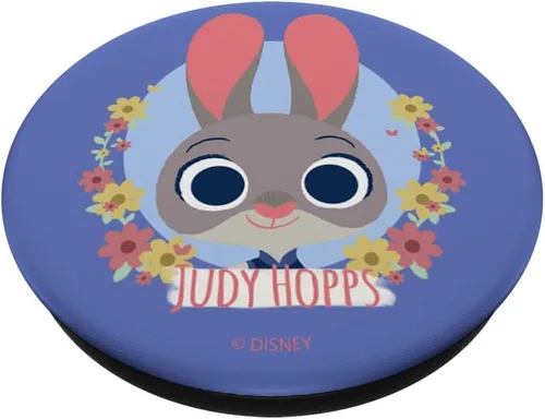 Miniatura 2 de Disney Zootopia Judy Hopps Retrato PopSockets agarre y soporte para teléfonos y tabletas
