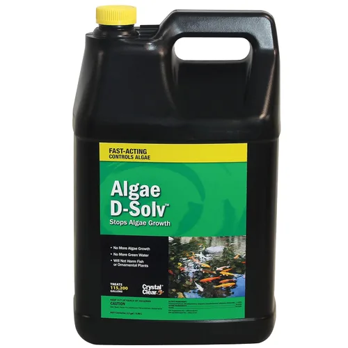 Miniatura 9 de CrystalClear Algae D-Solv - Alguicida de acción rápida registrado por la EPA, control de algas para fuentes y estanques al aire libre con koi