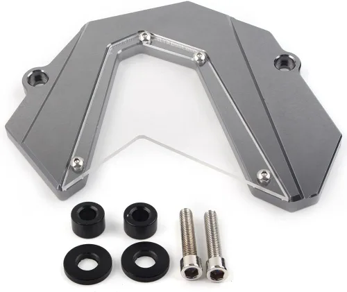 Miniatura 4 de Zhisheng - Cubierta protectora de cadena para piñón delantero CNC para motocicleta, compatible con Yamaha MT-09 FZ09 2013-2020, Tracer 900 2015 2016