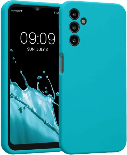 Miniatura 20 de kwmobile Funda compatible con Samsung Galaxy A13 4G - Funda delgada de silicona TPU - Acabado suave al tacto - Amarillo radiante