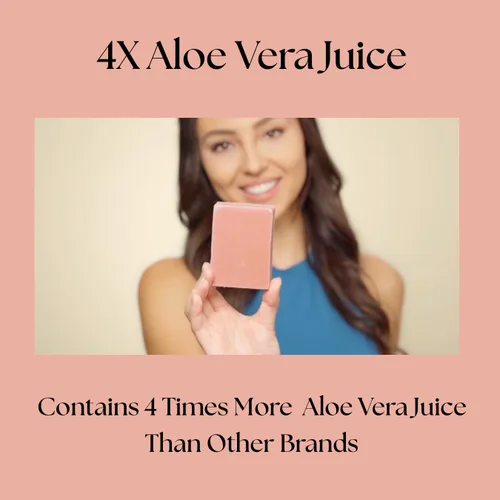 Miniatura 4 de Aspen Kay Naturals Barra de jabón de aloe vera y avena con calamina, ingredientes naturales y orgánicos, aloe vera orgánico y avena coloidal. Cara