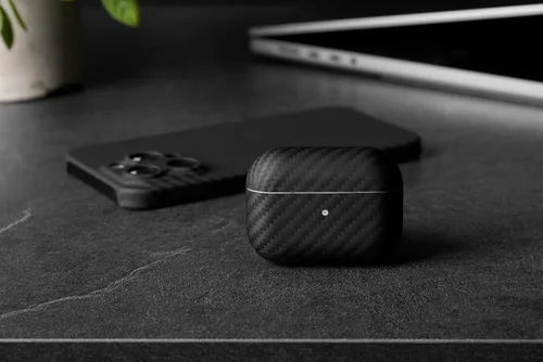 Miniatura 6 de Latercase Compatible con AirPods Pro 3 Clásico Funda duradera para AirPods Pro 3 Fibra de aramida fina de 0.024 in, 0.024 in, 0.21 oz, corte