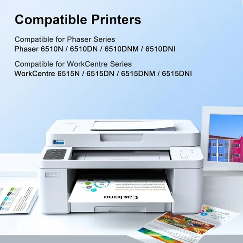 Miniatura 2 de Tóner Workcentre 6515 Tóner Phaser 6510 Reemplazo de tóner para Xerox Workcentre 6515 Tóner Phaser 6510 Cartucho de tóner compatible con Xerox