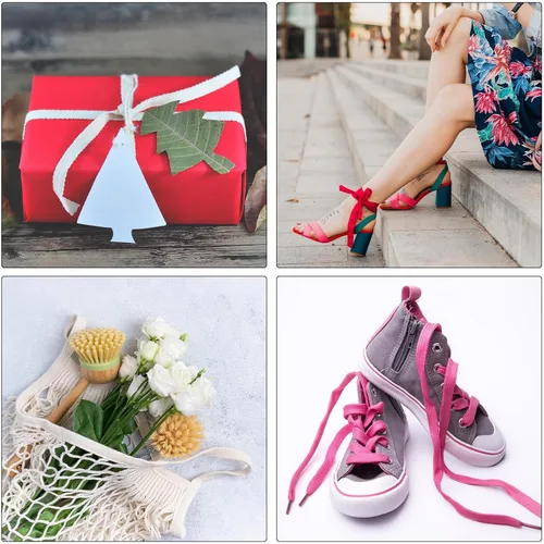 Miniatura 6 de PATIKIL Cinta de sarga de algodón de 5/8 pulgadas, 10 yardas, cinta de encuadernación al bies, cinta de espiga para costura, envoltura de regalos