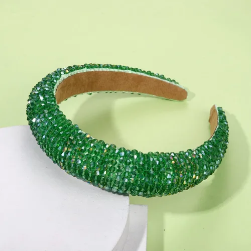 Miniatura 29 de Diadema con cuentas de poni, diadema de Raninbow, cinco de mayo, cinco de mayo, disfraz de fiesta, accesorio para el cabello, con cuentas de arco