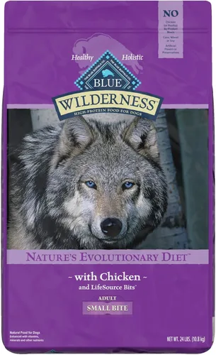 Miniatura 13 de Blue Buffalo Wilderness - Alimento seco natural con alto contenido proteínico y cereales saludables para perros adultos, pato, bolsa de 4.5 libras