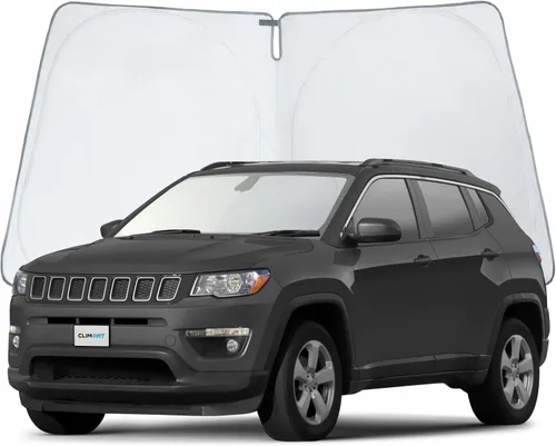 Miniatura 11 de CLIM ART Parasol para parabrisas para Chevrolet (Chevy) Trailblazer 2021-2026 – Parasol plegable a medida, protector solar del vehículo, cubierta