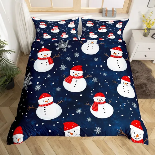 Miniatura 18 de Erosebridal Divertida funda de edredón de Halloween para niños, juego de ropa de cama de calabaza fantasma, decoración de Halloween para niños
