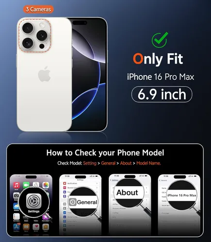 Miniatura 1750 de FNTCASE Funda para iPhone 13 Pro-Max: Fundas magnéticas transparentes compatibles con Magsafe Slim anti amarillamiento protección contra caídas