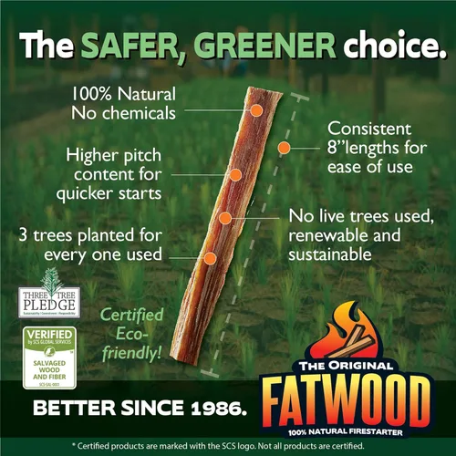 Miniatura 5 de Firestarter de madera de pino totalmente natural para chimenea, quimeneas, parrilla o estufas de pellets y leña, cubo de abedul de 5 libras