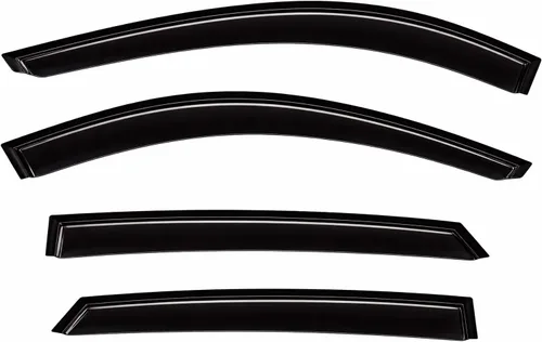 Miniatura 9 de Protección contra la lluvia con cinta adhesiva para Honda Civic Sedan 2022-2026, deflector de ventana lateral Lx Ex Si Hpt Sport Touring