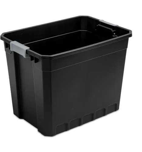 Miniatura 9 de Sterilite Apilador de contenedores NEGRO 27GA 14889004