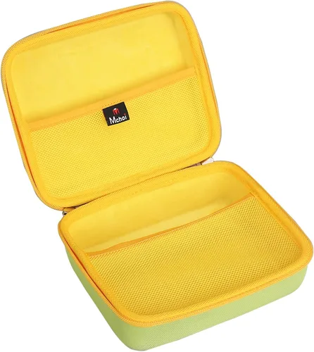 Miniatura 3 de Estuche de transporte de almacenamiento compatible con el juego de letras magnéticas Leapfrog Fridge Phonics, amarillo, solo funda