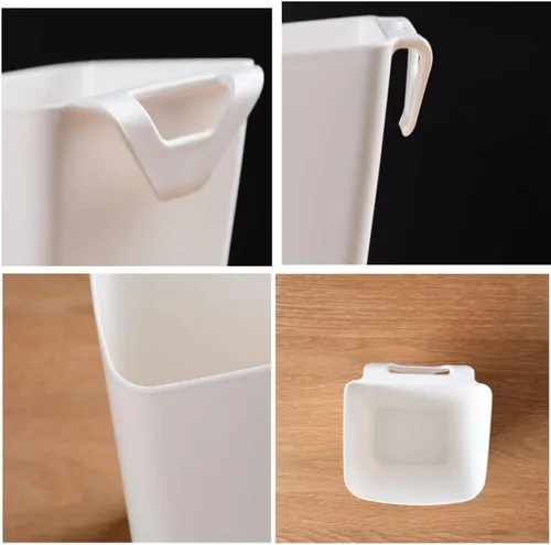 Miniatura 4 de Paquete de 6 portavasos colgantes, organizadores de pared, accesorios de carrito rodante, soportes colgantes para bolígrafos, contenedores