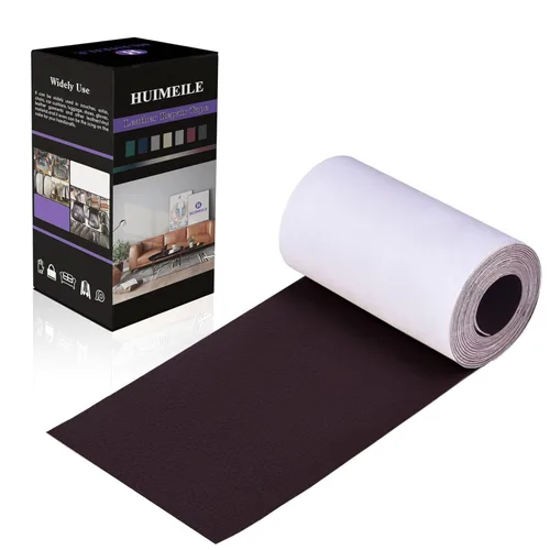 Miniatura 8 de Cinta de parche de reparación de cuero de 4 x 60 pulgadas, cinta autoadhesiva fuerte para muebles, sofás, sillones, asientos de automóvil, armarios