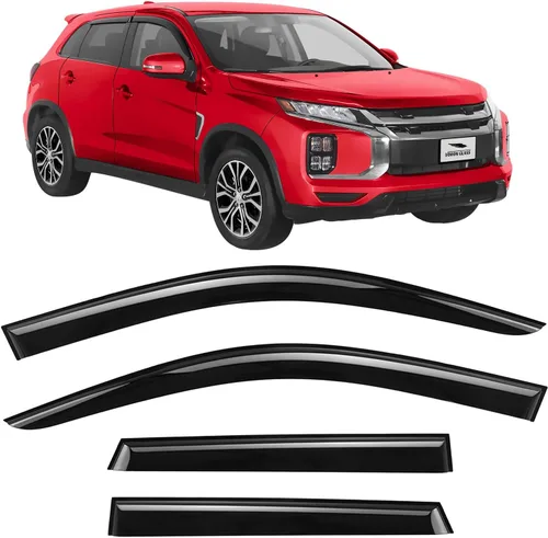 Miniatura 16 de Voron Glass - Protectores de lluvia con cinta adhesiva extra duraderos para Nissan Juke 2011-2017, deflectores de ventana, viseras de ventilación, 4