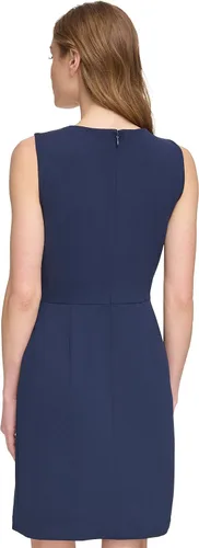 Miniatura 4 de DKNY Vestido sin mangas de crepé de buceo para mujer