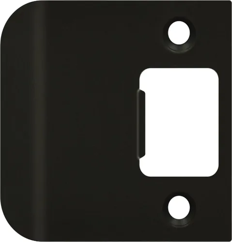 Nuk3y SP225 Placa de golpeo de labio extendida (2-1/4" x 2-1/4", bronce aceitado)