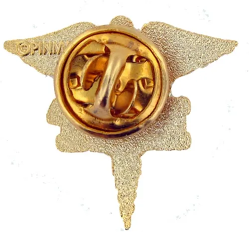 Miniatura 2 de PinMart s Caduceus - Pin de solapa esmaltado para enfermería, insignia ideal para CNA, accesorios de asistente médico, insignia de enfermera