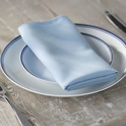Miniatura 43 de LA Linen Paquete de 10 servilletas de popelina de poli, servilletas de tela suave, servilletas lavables y reutilizables, servilletas de mesa