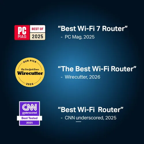 Miniatura 2 de TP-Link Dual-Band BE3600 Wi-Fi 7 Router Archer BE230 4-Stream Puertos 2×2.5G + 3×1G, USB 3.0, Quad Core de 2.0 GHz, 4 Antenas VPN, EasyMesh