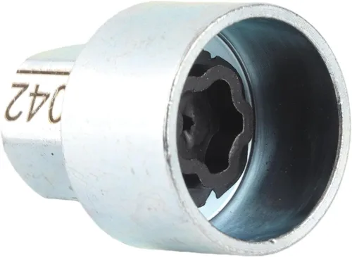 Llave de bloqueo de rueda compatible con 3 5 6 7 Series X1 X2 X3 X4 X5 X6 Z4 Toma de extracción de tuercas antirrobo para mantenimiento seguro de la