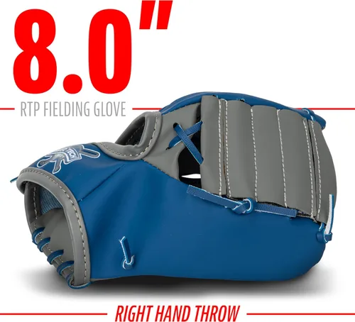 Miniatura 2 de Franklin Sports Toy Baseball Glove Gris/Azul marino
