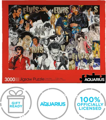 Miniatura 7 de Elvis Presley Collage 3000pc Puzzle