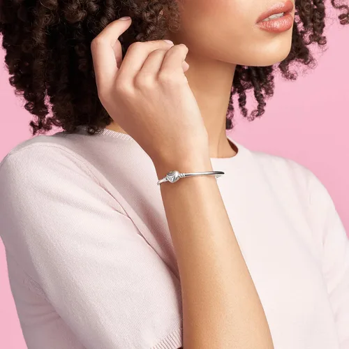 Miniatura 3 de Pandora Jewelry Bangle Sterling Silver Bracelet, With Gift Box