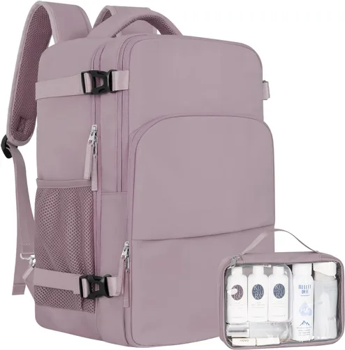 Miniatura 14 de Mochila de Viaje Sinaliy, Azul claro, Grande, Viajes