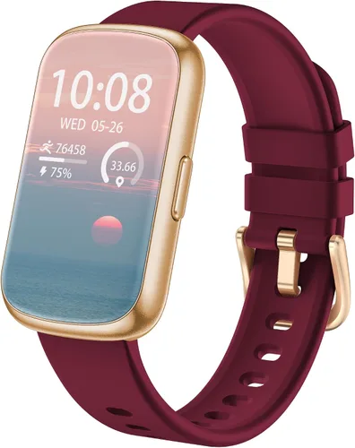 Miniatura 8 de Rastreador de actividad física, relojes inteligentes para mujeres y hombres con monitor de frecuencia cardíaca 24/7/presión arterial/oxígeno