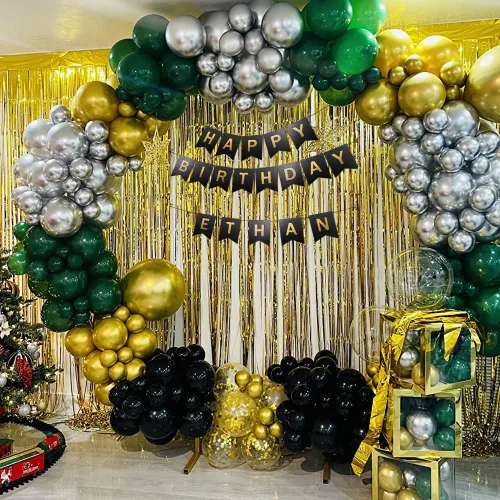 Miniatura 6 de Kit de pancarta negra personalizada, divertido personalizar tu fiesta, pancarta de texto/frase personalizada, juego de banderines de papel incluye