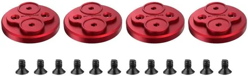 YANHAO [Piezas para drones] Cubierta de aluminio para motor DJI Mini 2/Mini SE Accesorios Cubierta contra paletas Protector de motor a prueba de Rojo