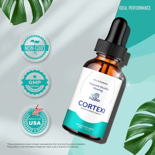 Miniatura 4 de IDEAL PERFORMANCE Cortexi - Alivio de tinnitus para gotas de oído zumbido, suplemento de apoyo auditivo Cortexi, gotas líquidas, máxima fuerza